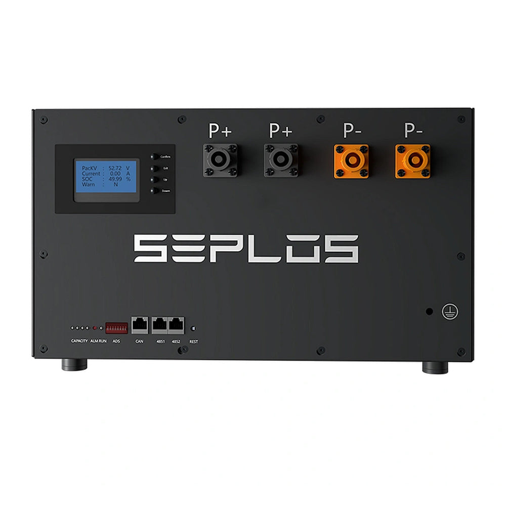EU 15kWh Lifepo4 Battery DIY Pack EVE280K 8000 Cycles 10 Years Warranty Seplos 3.0 Kits CAN RS485 2A Active Balancer Tax Free