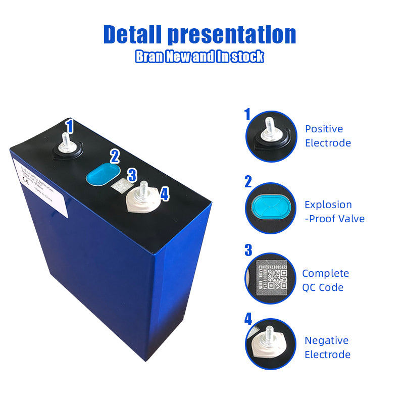 Poland Stock EVE304 Lifepo4 Battery 12V 24V 48V Free Shipping To EU Rechargeable Battery For Home Solar