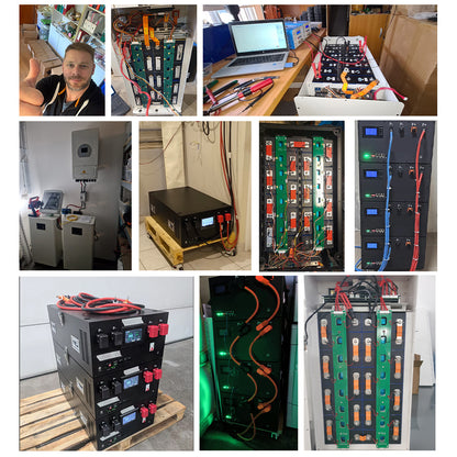 EU Stock JK V19 51.2V 280AH 320AH  Lifepo4 Battery Box 1P 16S JK-PB2A16S20P CAN RS485 15kWh 16kWh DIY Solar Storage VAT Free