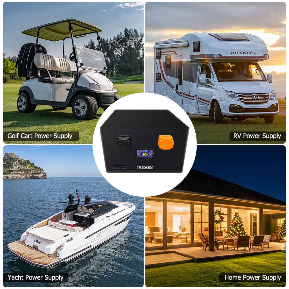 New 12V 628Ah DIY Battery Kit MB56 EVE628AH Rechargeable Cells 4S300A Smart BMS Golfcart Camping Van Solar Storage Battery