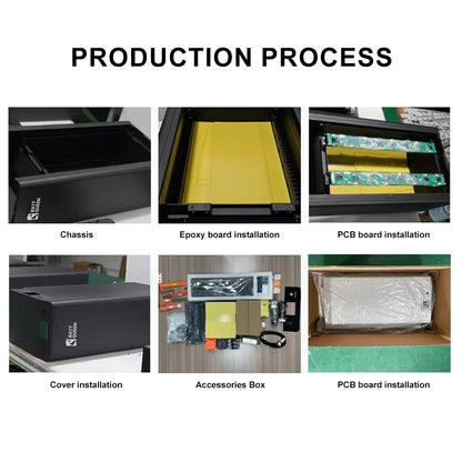EU Stock 16kWh Finished Lifepo4 Battery Pack Seplos V4 16PCS 314AH 10A Active Balancer CAN RS485 VAT Free