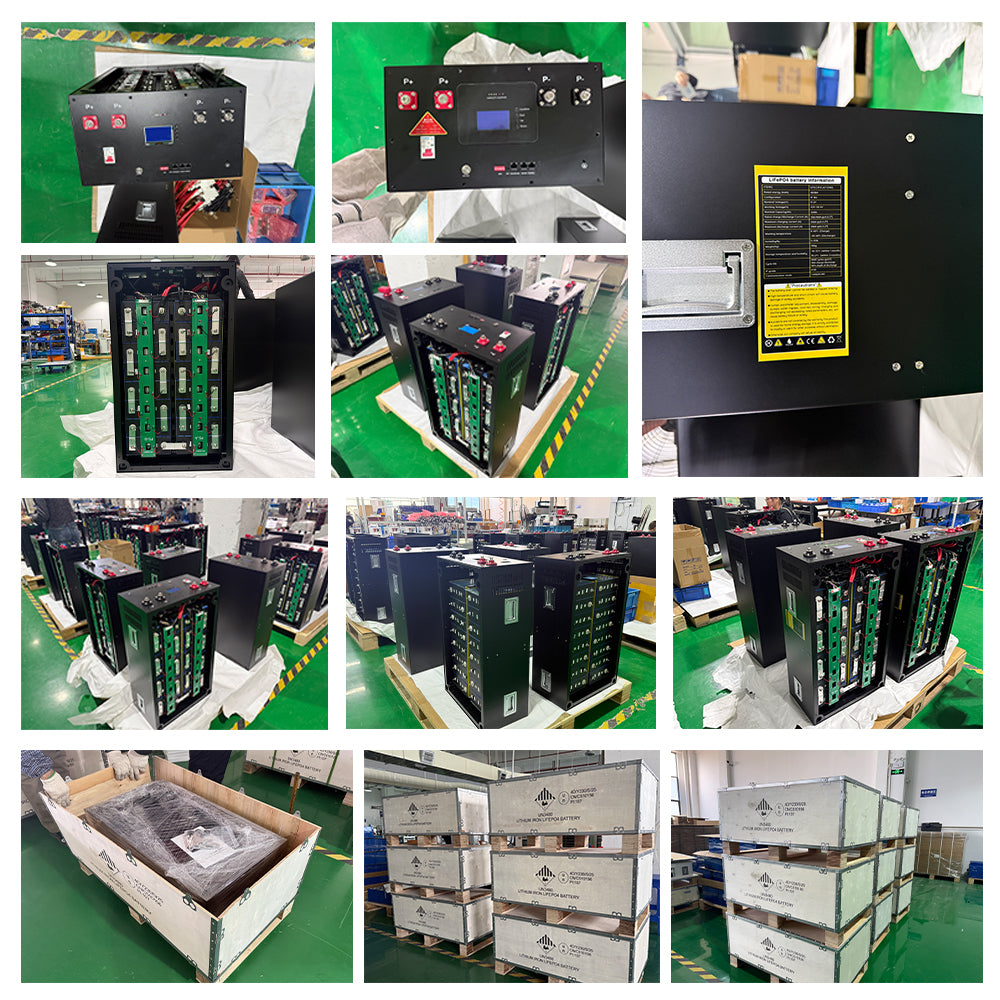 EU Stock 16kWh Assembled Battery Pack Max 16 Paralle Grade A 8000 Cycles 10 Years Warranty Free Shipping