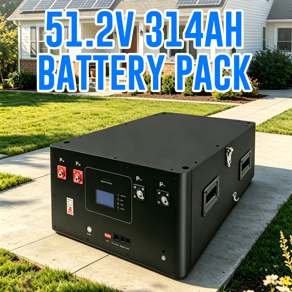 EU Stock 16kWh Assembled Battery Pack Max 16 Paralle Grade A 8000 Cycles 10 Years Warranty Free Shipping