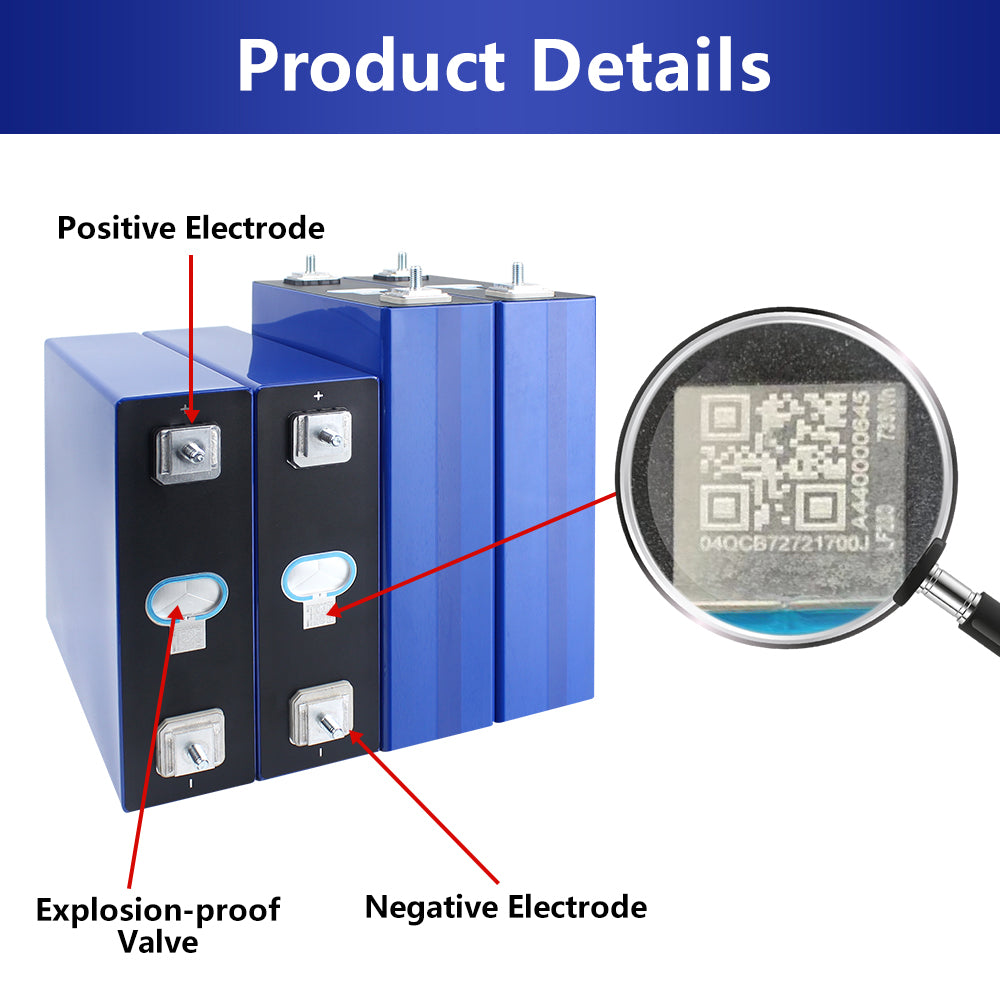 Ukraine EVE230 Lifepo4 Battery 12V 24V 48V 96V Grade A+ Battery Tax Free By Meest