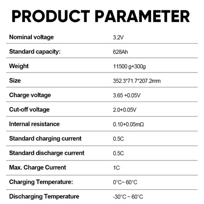 EU Stock Grade A+ EVE628AH Lifepo4 Battery 12V 24V 48V 96V 8kWh 16kWh 32kWh 64kWh DIY Rechargeable Battery Pack