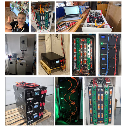 EU Stock Lifepo4 Battery 280AH 314AH 15kWh 16kWh JK V19 Stacked Kits CAN RS485 Tax Free Door to Door EU