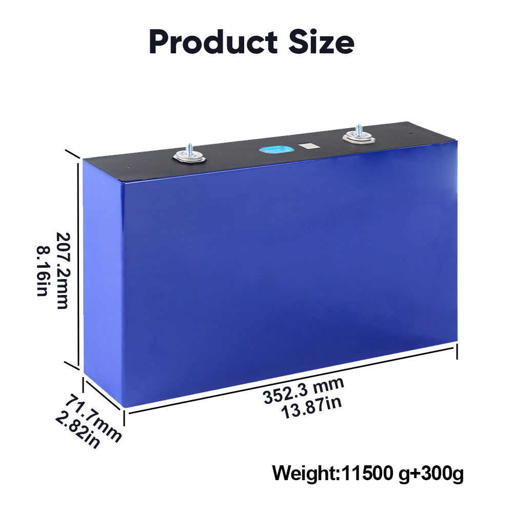 EU Stock Grade A+ EVE628AH Lifepo4 Battery 12V 24V 48V 96V 8kWh 16kWh 32kWh 64kWh DIY Rechargeable Battery Pack