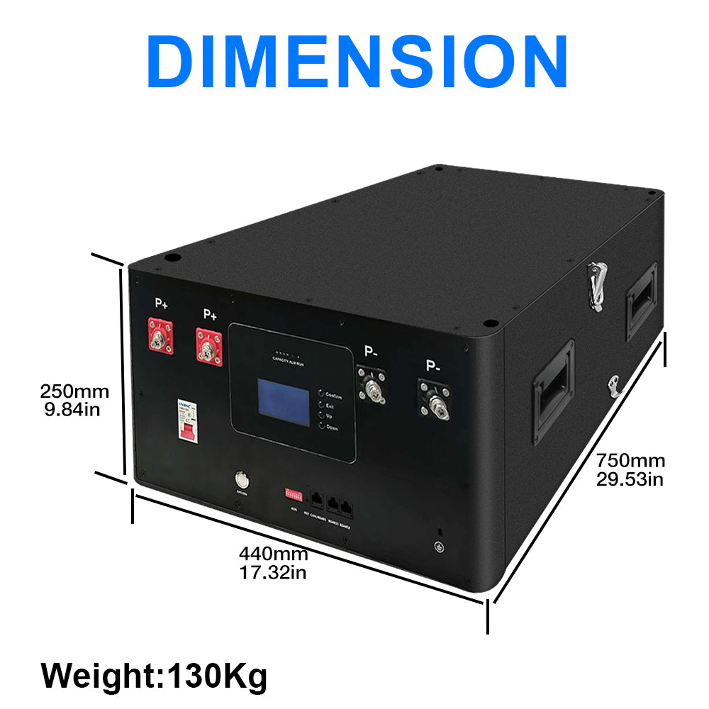 EU Stock 16kWh Assembled Battery Pack Max 16 Paralle Grade A 8000 Cycles 10 Years Warranty Free Shipping