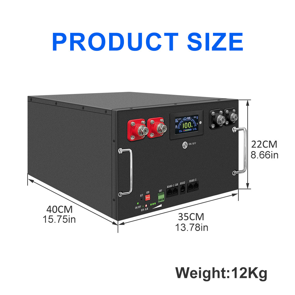 EU Stock Box 48V105AH Lifepo4 Battery Kits EVE105 Grade A+ 4kWh JK 16S100A BMS CAN RS485 VAT Free