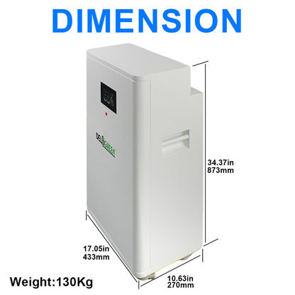EU Stock 16kWh Finished Battery Pack 51.2V314AH Lifepo4 Battery CATL314 Grade A 8000 Cycles JK V19 BMS Shipping Free