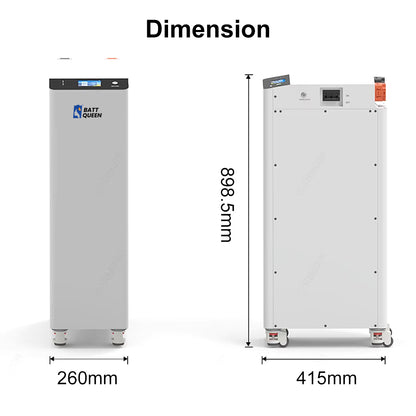 EU Stock 16kWh Finished Lifepo4 Battery Pack Seplos V4 16PCS 314AH 10A Active Balancer CAN RS485 VAT Free