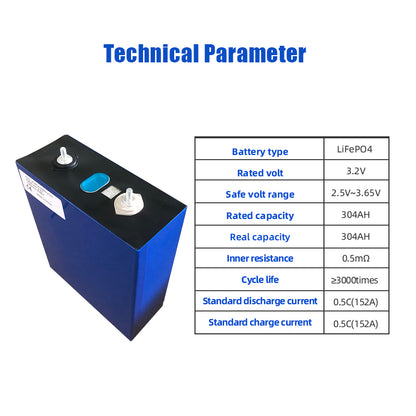 Poland Stock EVE304 Lifepo4 Battery 12V 24V 48V Free Shipping To EU Rechargeable Battery For Home Solar