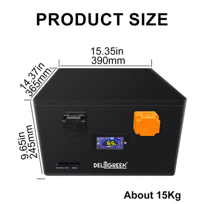 New 12V 628Ah DIY Battery Kit MB56 EVE628AH Rechargeable Cells 4S300A Smart BMS Golfcart Camping Van Solar Storage Battery