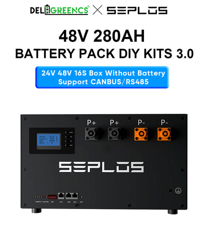 EU GradeA+ 16kWh EVE314 MB31 8000 Cycles EV Class DIY Lifepo4 Battery Pack Seplos 3.0 Kits 2A Active Balancer Home Solar Vat Free