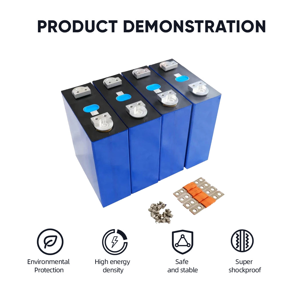 Poland Stock Lifepo4 Battery EVE280K 4 Hole Stud Battery 12V 24V 48V 96V Grade A+ Free Shipping Home Solar