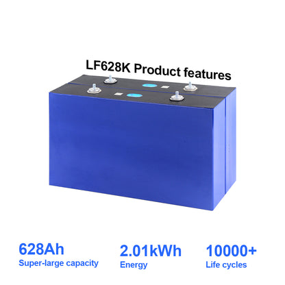 EU Stock Grade A+ EVE628AH Lifepo4 Battery 12V 24V 48V 96V 8kWh 16kWh 32kWh 64kWh DIY Rechargeable Battery Pack