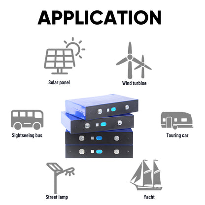 EU Stock Grade A+ EVE628AH Lifepo4 Battery 12V 24V 48V 96V 8kWh 16kWh 32kWh 64kWh DIY Rechargeable Battery Pack