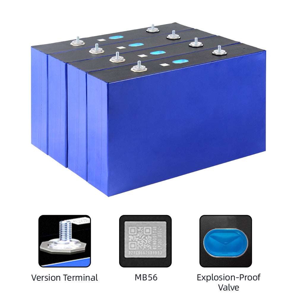 EU Stock Grade A+ EVE628AH Lifepo4 Battery 12V 24V 48V 96V 8kWh 16kWh 32kWh 64kWh DIY Rechargeable Battery Pack