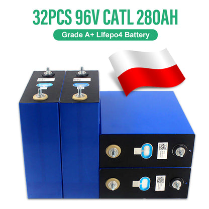 EU Stock Lifepo4 Battery DIY Kits JK V19 15kWh 16kWh 51.2V CATL280 Envision314 EVE314 DIY Rechargeable Home Solar