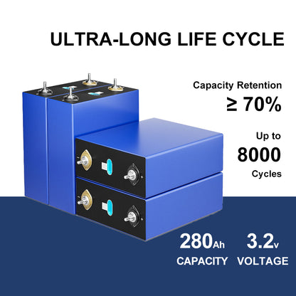 EU 15kWh Lifepo4 Battery EVE280K GradeA 8000 Cycles Lifepo4 Battery DIY Pack JKV19 Case DIY Box Or BMS Kits VAT Free
