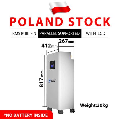 Poland Stock Lifepo4 48V 51.2V 280AH 310AH 320AH Battery Kits Built In Seplos BMS Lifepo4 Battery Kits For Solar Storage